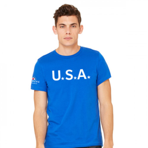 Royal Blue USA Made T-Shirt