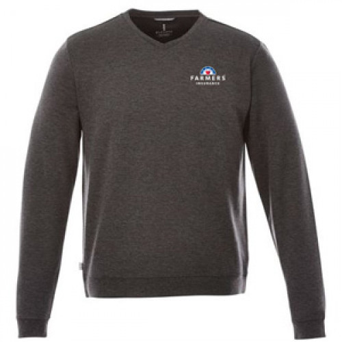 Mens V-Neck Knit Sweater - CLOSEOUT