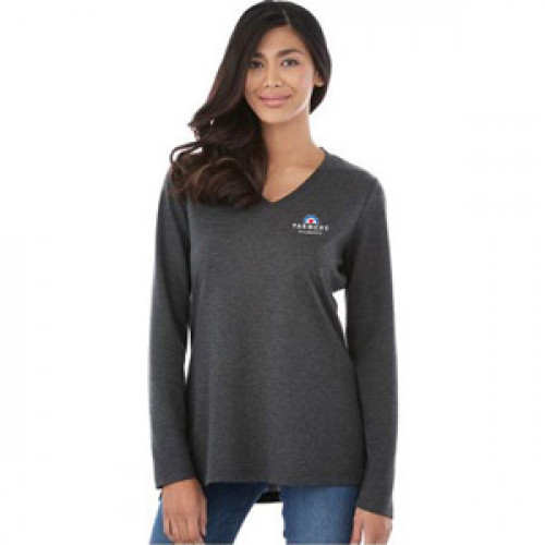 Ladies V-Neck Knit Sweater - CLOSEOUT
