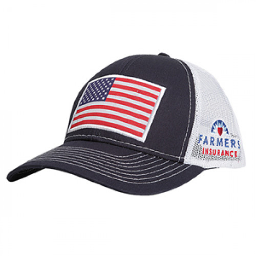 American Flag Patch Cap
