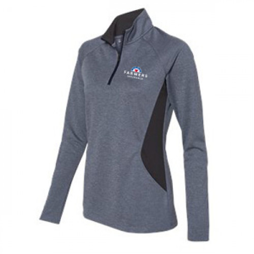 Women's Adidas Lightweight Pullover - Heather Navy