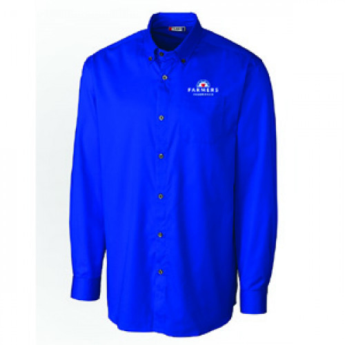 Men's Long Sleeve Stain Resistant Twill - CLOSEOUT