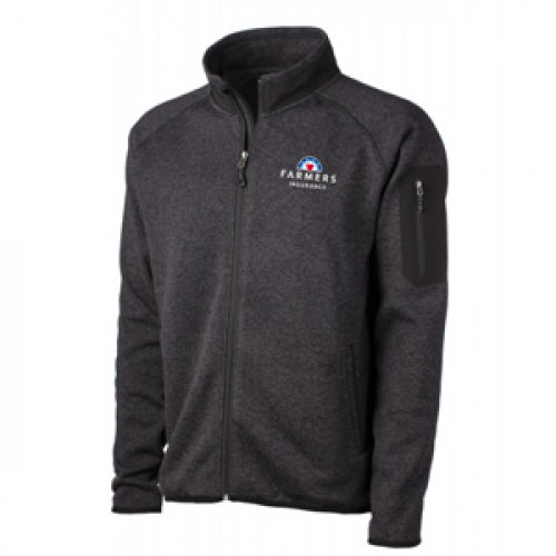 Mens Sweater Zip Fleece - CLOSEOUT