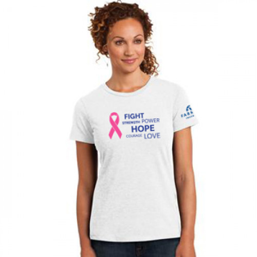 Ladies Breast Cancer Awareness T-Shirt - CLOSEOUT