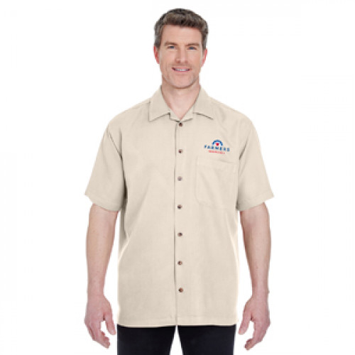 Mens Stone Cabana Breeze Camp Shirt - CLOSEOUT