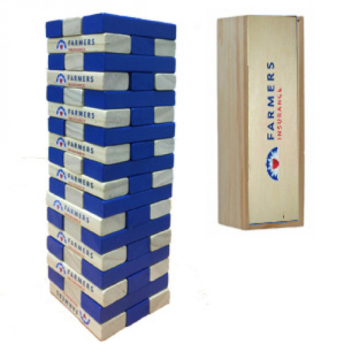 Toppling Tower Wooden Game