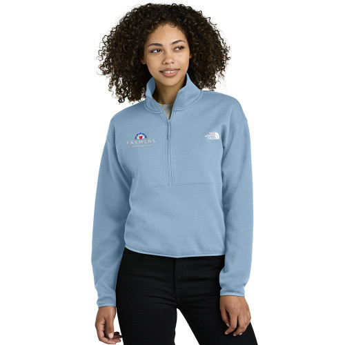 Ladies The North Face® Double-Knit 1/2-Zip Fleece